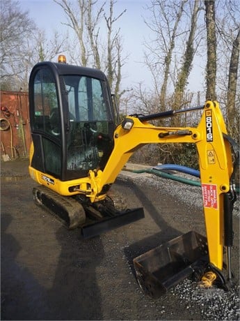 Jeu D'Autocollants De Sécurité Et Avertissement Pour Mini-Pelle JCB 8016CTS